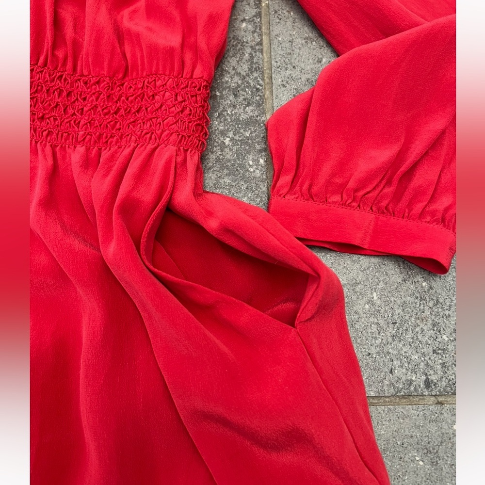 Vanessa Bruno Athé Vibrant Red Silk Dress.
Size 40 Fr, 8 US EUC - Picture 14 of 14
